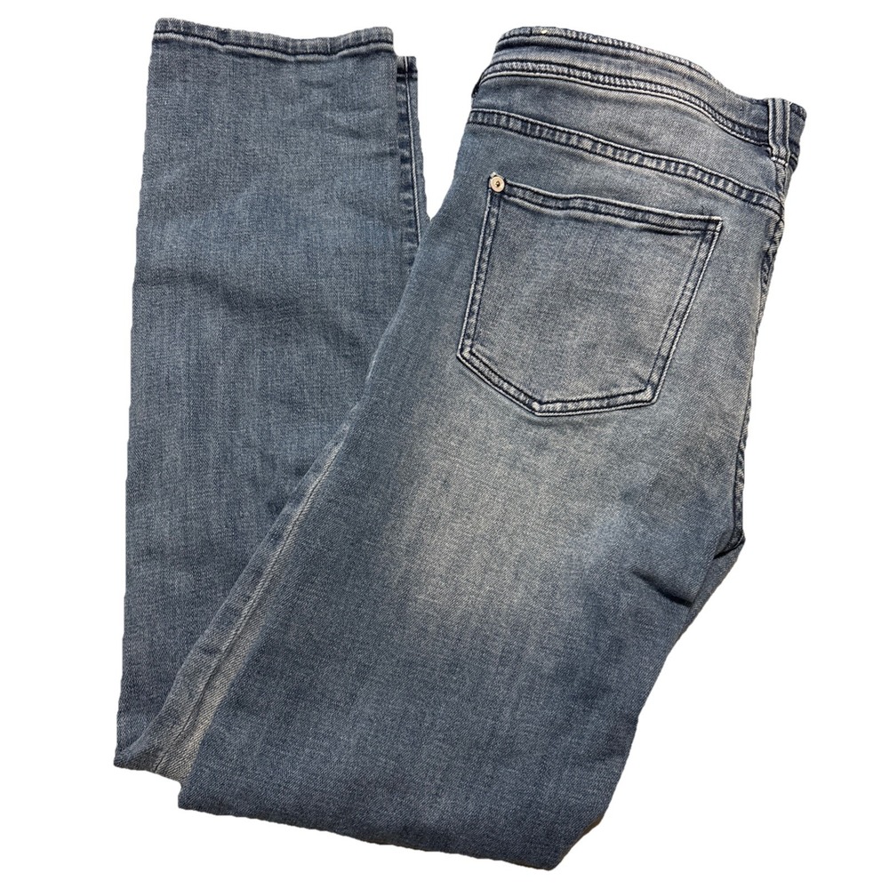 Pilcro Anthropologie Jeans 28 Slim Boyfriend Distressed 28X28 Blue Denim Women's
